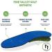 Pine Valley Men's Golf Orthotic Shoe Inserts - Orthopedic Support for Flat Feet, High Arch, Achilles Heel & Plantar Fasciitis Relief - Size 10 - Buy Online on GoSupps.com