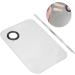 Fyearfly Makeup mixing palette Spatula Stainless steel Foundation Lipstick Color mixing palette - Buy Online on GoSupps.com