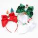 hgnxa Elk Hair Bands s Big Headband Snowman Headbands Christmas Party Decoration Supplies Holiday Hair Styling s Green - Buy Online on GoSupps.com