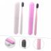 Mobestech 4pcs Toothbrush Set - Portable Toothpaste Gift for Lovers | Eco-Friendly PP Raw Material - Buy Online on GoSupps.com