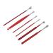 Ear Wax Removal Tool Set Ergonomic Antibend AntiSlip Polished Stainless Steel Ear Pick Set For Home Salon