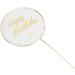 Cake Insert 3D Effect Butterfly Cake Topper Inedible for Birthday Party for Wedding (White) - Buy Online on GoSupps.com