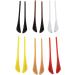 Willwa Anti-Slip Plastic Hanger Tips for Metal Glasses - 10 Pairs (20 Pieces) - Transparent 25x70mm - Buy Online on GoSupps.com