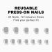 Light Pink Square Press on Nails - 24pcs Pure Color Acrylic Stick on Nails for Women and Girls | Cute Extra Short Summer Fake Nails - Buy Online on GoSupps.com