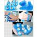 Deep Tissue Massage Roller Glove - 360-degree Metal Roller Ball for Neck, Chest, Foot, Hamstrings, Thighs & Full Body Care - Buy Online on GoSupps.com