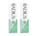 RADIUS USDA Organic Toothpaste 3oz Non Toxic Chemical-Free Gluten-Free Designed to Improve Gum Health & Prevent Cavity - Mint Aloe Neem - Pack of 2