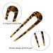Sioppkik U-Shaped Hairpins - 4 Pack French Style Turtle Shell Hair Accessories for Women - Metal Updo Hairpins for Chignons and Styling - Buy Online on GoSupps.com