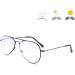 Miryea Photochrome Progressive Multifocus Reading Glasses - UV Protection Multifocal Transition Sunglasses for Men & Women - Black 3.0x - Buy Online on GoSupps.com