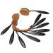 Toothbrush Shape Oval Make-Up Brush Set - 10-Part Beauty Tools for Flawless Application - Buy Online on GoSupps.com