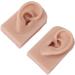 3 Pairs of Silicone Ear Models for Otoplasty & Acupuncture - Soft Flexible Jewelry Display & Piercing Practice - Buy Online on GoSupps.com