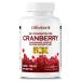 CBI Natural Cranberry 50:1 Extract 500mg (25,000 mg Equivalent of Fresh Cranberries) 120 Vegan Capsules, Urinary Tract & Kidney Support, 4-Month Supply, Non-GMO, Gluten Free