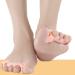 Gel Toe Caps Toe Protectors & Separator Corrector Set S 6PCS - Hammer Toe Treatment with Hallux Valgus Support - Straightens Curled & Crooked Toes - 3 Pair - Buy Online on GoSupps.com