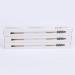 Docolor Eyebrow Brush Duo - Professional Angled Brow Brush Set with Spoolie for Precise Shaping and Lining - White 3PCS - Buy Online on GoSupps.com