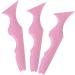 Baluue 15 Pcs Silicone Beauty Ruler Makeup Eyeliner Eyebrow Guide Stencil Lip Line for Beginners Lash Tools 15X4.15CMx5pcs Pink-2x5pcs - Buy Online on GoSupps.com