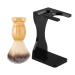 Frcolor 2 sets of shaving set shaving stands and brush salon Salon shaving brush shaving razor holder Razor brushes Stand bar razor holder made of acrylic comfortable shaving brush household bracket bracket fader