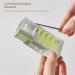 Automatic Portable Dental Pic - Travel Tooth Floss Case with 10 Picks | Compact Dental Floss Carrier | Green Snap Knob Design - Buy Online on GoSupps.com