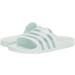 adidas Women's Adilette Aqua Slide Sandal - Size 7 - Almost Blue/Magic Grey Metallic - Buy Online on GoSupps.com