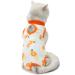 Agoumlux Katzenbody after op castration for cat body for surgery leakage protection catwear recovery clothing cotton orange s s orange