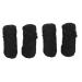FOMIYES 4 Rolls Brazilian Wool Braid Color Wigs Colored Hair Extension Clips Synthetic Women Hair Pin Colorful Hair Clips Styling Hair Clips Long Wig Hair Piece Polypropylene Straight Hair