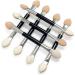 FOMIYES 50pcs Disposable Makeup Face Blush Women Eyeshadow Brush Eye Shadow Brush Foundation H3210 7.5X0.6cm - Buy Online on GoSupps.com