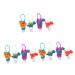 Didiseaon 12 Pcs Cartoon Pattern 30ml Hand Silicone Case Soap Halloween Travel