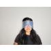 Phoenix Finest 100% Mulberry Silk Wrap Around Sleeping Eye Mask - Smoky Blue - Buy Online on GoSupps.com
