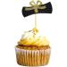 Evvmnaks 48PCS 2023 Year Gold Graduation Cupcake Toppers Food Decor/Graduation Grad Cap Party/Mini Insert - Buy Online on GoSupps.com