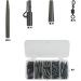 KLYNGTSK 120pcs Carp Fishing Accessories Set | Swivels & Lead Clips with Storage Box - International Shipping Available - Buy Online on GoSupps.com
