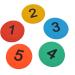 Eco Walker 8-inch Numbered Floor Spot Markers 1-5 - Set of 5 for Indoor/Outdoor Activities - Buy Online on GoSupps.com