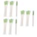 Healifty 9 Sets Ear Piercing Cleaning Line Colorful Earrings Pierced Earring Backs Cleaning Accessories Ear Hole Cleaner Pierced Ear Cleaner Piercing Cleaner Floss Ear Hole Supply Ear Floss 10x0.1x0.1cmx3pcs Light Greenx3pcs
