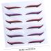 minkissy 24 Pairs Glitter Eyeliner Self-adhesive Eyeliner Sticker Double Eyelid Tapes Women Eyeliner Sticker Reusable Eyeliner Sticker Eye Makeup Stickers Double Eyelid Stickers - Buy Online on GoSupps.com