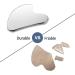 Heart Shape Gua Sha Massage Tool - Stainless Steel Anti-Wrinkle Facial Tool for Eye Swelling & Skin Tightening | International Shipping Available - Buy Online on GoSupps.com