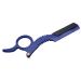 Buy Sonew Retro Barber Razor for Men - Straight Edge Wooden Handle Replaceable Blades & Beard Styling Set (Blue) - International Shipping Available - Buy Online on GoSupps.com