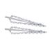 minkissy 1 Pair Crystal Zirconia Hair Clip Wedding Hair Accessories for Women Crystal Hair Clip Bride Hair Clip Crystal Hairpins Hair Barrettes Rhinestone Hair Clips Girl Miss Headgear
