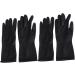 Beavorty 4 Pairs Hair Shampoo Gloves Black Gloves Barber Supplies Gloves for Hair Coloring Hairdresser Gloves Barber Gloves Reusable Gloves Hair Salon Gloves Hand Protectors Medium dye - Buy Online on GoSupps.com