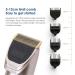 CAFFIA Electric Hair Clippers for Men Quiet Led Cordless Rechargeable Hair Trimmers Set Waterproof Haircut Barber Trimmer Kit USB Rechargeable - Buy Online on GoSupps.com