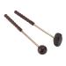 Filfeel massage ball hammer back-shoulder-massage wood massage hammer with spring grip for painful muscles portable manual massage device for muscle relief