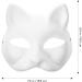 Patkaw 10 STK Cosplay Masks - DIY White Cat Skeleton Masks for Kids | Perfect Party Decor & Gifts - Buy Online on GoSupps.com