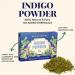 Indigo Powder 200Gm 100gm X 2 Packs Organic Natural & Safe - Buy Online on GoSupps.com