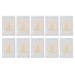 Blister Bandages 10pcs Blister Prevention Sticker Blister Pads for Heels Gel Blister Cushions for Feet Women and Men