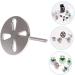 minkissy 2pcs Foot Bearings Hole Tool Feet Sanding Paper Bearing Sand Paper Sanding Paper Bearing for Feet Dead Wear-Resistant Bearing Grinding Disc Stainless Steel Electric 6.6x3cmx2pcs - Buy Online on GoSupps.com