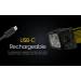 Nitecore NU25 400 USB-C Rechargeable Headlamp - Lightweight Dual Beam with Red Lighting for Hiking, Climbing, Camping - Lumentac Organizer - Buy Online on GoSupps.com