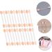 50pcs Two-color Eyeshadow Brush Beauty Sponge Disposable Makeup Make up Kit Professional Eyeshadow Comestic Applicator Oval Makeup Eyeshadow Cosmetic - Buy Online on GoSupps.com