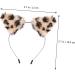 MERRYHAPY Hair Hoop Fluffy Leopard Hoop Headbands for Cat Headband Halloween Cat Ears Animal Ears Party Favor Headband Leopard Headband Plush Fox Hair Bands Ear Hair Band - Buy Online on GoSupps.com