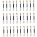 Didiseaon 150 pcs for Use Daily Practical Shadow Makeup Eyeshadow Women Double-headed Tools Aluminum - Buy Online on GoSupps.com