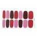 dijiusidy Nail Art Stickers Self-Adhesive Fingernail Decal with Strap Glue DIY Art Decor Full Cover Manicure Kits for Women Girls YMX205