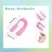 Nose Up Invisible Nose Shaper Shaping Lifting Straightening Clip Bridge Beauty Enhancer Nose Slimming Device Straightener Corrector High Up Tool for Men and Women () Pink - Buy Online on GoSupps.com