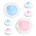 CLISPEED 6pi ces Houppette Poudre pour Gar on Fille avec Manche Applicateur Doux pour Peau Sensible Portable pour Voyages et Changes