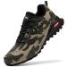 ikunka Men's Fashion Sneakers Lightweight Breathable Walking Shoes Tennis Cross Training Shoe Non Slip Trail Running Shoes 11 Camouflage