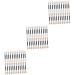 Angoily Eye Shadow Sticks 72 Pcs Latex Eye Shadow Stick Makeup Brush Eyeshadow Double Sided Makeup